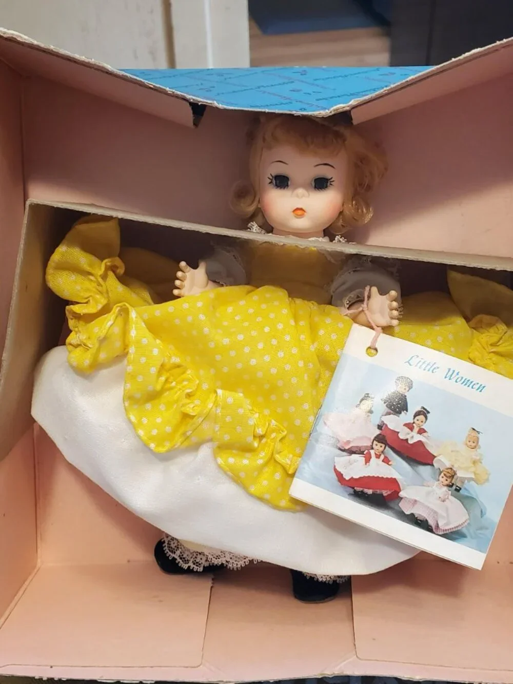 Madame Alexander-kins 1970s Amy Doll (Little Women)